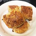 CocoBns's cooksnap of when they made ココナッツオイルとバナナのスコーン.