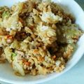 すたさん's cooksnap of when they made ヘルシー☆レタスと納豆チャーハン☆.