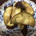 yurippii's cooksnap of when they made 蒸しナスの柚子胡椒ナムル.