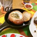 komutatata's cooksnap of when they made 半熟卵パンカップ＊ツナ＆トマトウインナー.