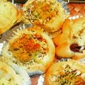 ままちゃん★★'s cooksnap of when they made お好み焼き風♫キャベツとチーズのパン.