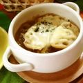 komutatata's cooksnap of when they made オニオングラタンスープ.