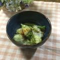 yuminan47k's cooksnap of when they made 簡単 レタスの中華風 おひたし♡.