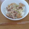 アオこんにゃく's cooksnap of when they made 簡単！ランチにぴったり塩ダレ鶏丼.