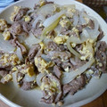 K/S's cooksnap of when they made 牛肉と新玉葱の卵とじ.