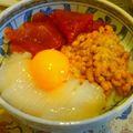 まろん☆'s cooksnap of when they made 即席 マグロ漬け丼.