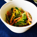 クックPQEEHJ☆'s cooksnap of when they made ハムときゅうりの中華風サラダ.