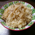まめ猫's cooksnap of when they made 豚そぼろと舞茸の炊き込みごはん ♪♪.
