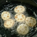 s@chi's cooksnap of when they made れんこんのはさみ焼き.