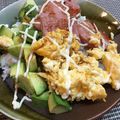 さくら8484's cooksnap of when they made カフェごはん♡やみつきアボカドスパム丼♡.