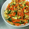 ピピニャン's cooksnap of when they made 母の味！人参とピーマンのたまご炒め.