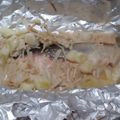 さーパパ's cooksnap of when they made トースターで簡単☆鮭のホイル焼き.