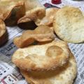 カンパーニュ♥'s cooksnap of when they made チョー簡単♪餃子の皮☆せんべい.
