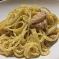 hiroten's cooksnap of when they made 簡単！レモンカルボナーラ.