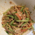 モモ520's cooksnap of when they made 干し大根とキュウリの和え物.