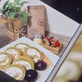cafeﾓｶ's cooksnap of when they made お抹茶ろーるケーキ.