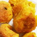 クックKIXZAU☆'s cooksnap of when they made カボチャの煮物リメイク ドーナツ.