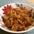 北海道伯爵's cooksnap of when they made コンニャクとシメジのピリ辛炒め.