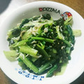 amjkao's cooksnap of when they made わかめと小松菜としらすの和え物！簡単！.
