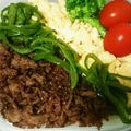 Punie☆'s cooksnap of when they made お弁当にも☆簡単 そぼろ丼.