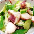 猫になりたい⁎∗'s cooksnap of when they made タコ＆オクラの和えもの☆おつまみにどうぞ.