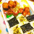 」りふ's cooksnap of when they made お弁当に！ちくわ3兄弟♪マヨ醤油青のり.