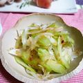 ＴＯＭＯＷＡＴ's cooksnap of when they made セロリと新玉ねぎのしゃきしゃきサラダ.