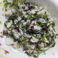 ただよう水草's cooksnap of when they made 栄養満点！ほうれん草と塩昆布の混ぜ御飯.