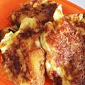 ももじゅんじゅん's cooksnap of when they made 冷凍パンでウマすぎフレンチトースト♡.