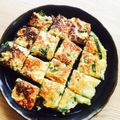 春ひなた's cooksnap of when they made じゃがいもで☆もっちりチヂミ.