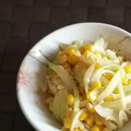 みがつくひと's cooksnap of when they made 副菜に便利！タマネギコーンのマヨ炒め.