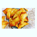 クック649JB6☆'s cooksnap of when they made さつまいもパイ【学校給食】.