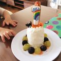 なおおっちゃん's cooksnap of when they made 1歳の誕生日ケーキ♡離乳食.
