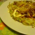 ciao1's cooksnap of when they made オクラのお好み焼き.