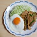 こぶたの妹♥'s cooksnap of when they made 豚ロース肉のカレー生姜焼き.