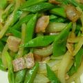 かん0623's cooksnap of when they made モロッコインゲンとベーコンのカレー炒め.