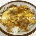 papikun's cooksnap of when they made ガッツリいこう！玉子とじ牛丼.