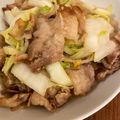 あおまんjapan's cooksnap of when they made 白菜と豚バラの塩麹炒め！.