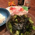 こつゆ514's cooksnap of when they made 焼肉屋さんのサニーレタスサラダ.