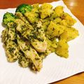 まちゅママ's cooksnap of when they made バジルチキン.