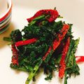 maemekko's cooksnap of when they made 菊菜（春菊）のゴマ和え.