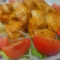 くーみぃ。's cooksnap of when they made ごろっとチキンとトマトの簡単サラダ★.