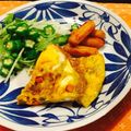 marimoまま's cooksnap of when they made クリームチーズ本格簡単イタリアンオムレツ.