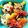 クックTABCXT☆'s cooksnap of when they made キャラ弁 ハムスターの親子.