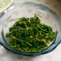ぴんくぅ♪'s cooksnap of when they made 栄養満点！おかひじきのおかかマヨ和え.