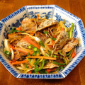 まい★ぽにょ's cooksnap of when they made 簡単！小アジの南蛮漬け♪.