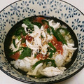 haaaruna27's cooksnap of when they made つわりの時でも！ささみのだし茶漬け.