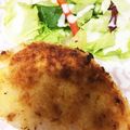 クックTVP95C☆'s cooksnap of when they made サラダチキンで手間削減！ミラノ風カツレツ.