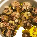 悠美姫's cooksnap of when they made マッシュルームとベーコンのアヒージョ.