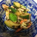 shahr's cooksnap of when they made セロリと塩昆布で超簡単な浅漬けｗ.